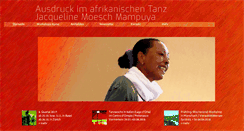 Desktop Screenshot of afrodance.ch